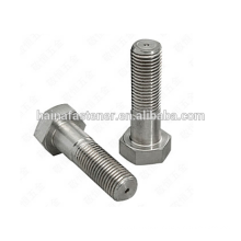 stainless steel 316L half thread hex bolt(M5---M100)